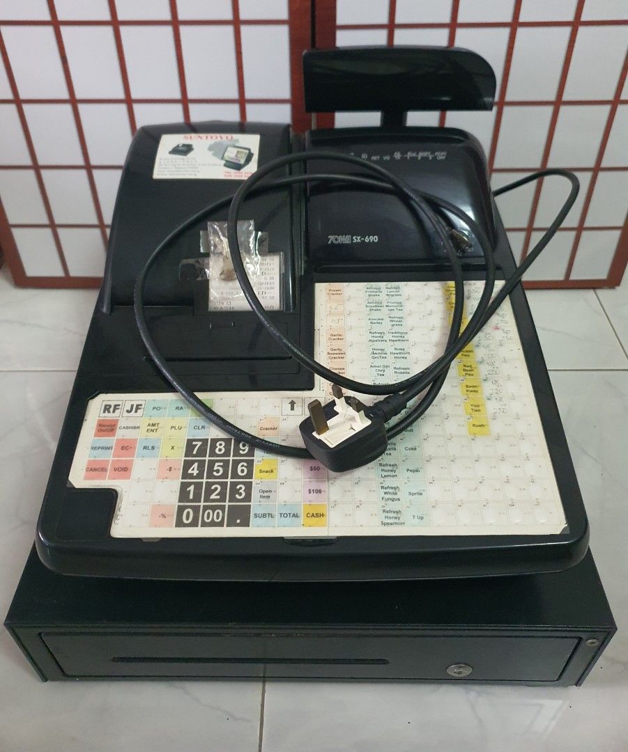 TOWA SX690 Cash Register POS System Point Of Sale System with Cash