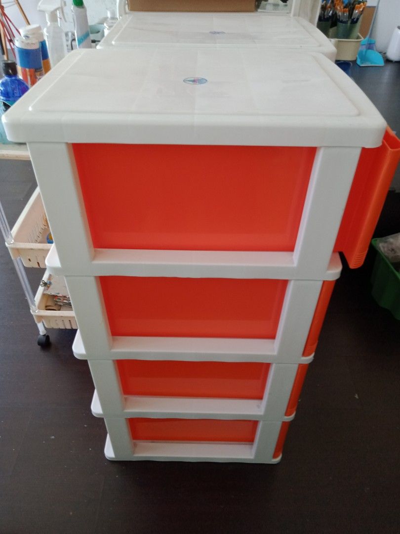 Toyogo Plastic Drawers, Furniture & Home Living, Home Improvement