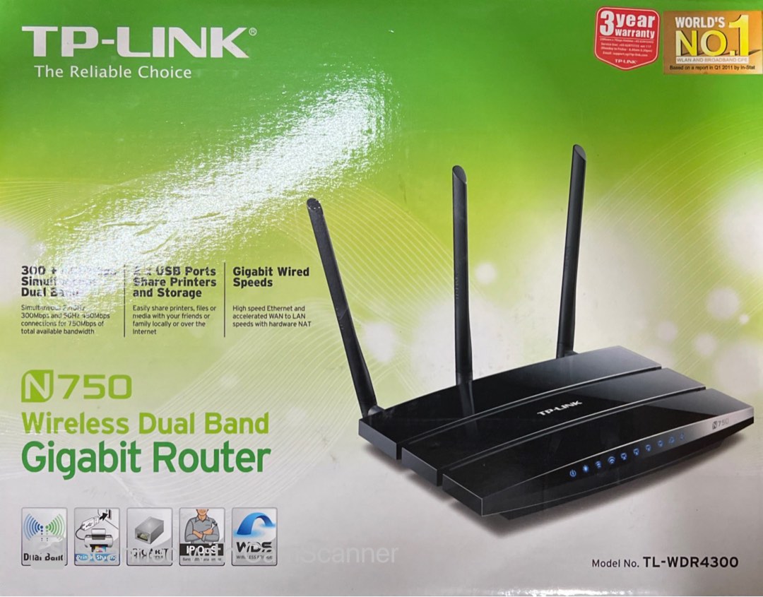 TP Link Wireless Dual Band Gigabit Router, Computers & Tech, Parts ...