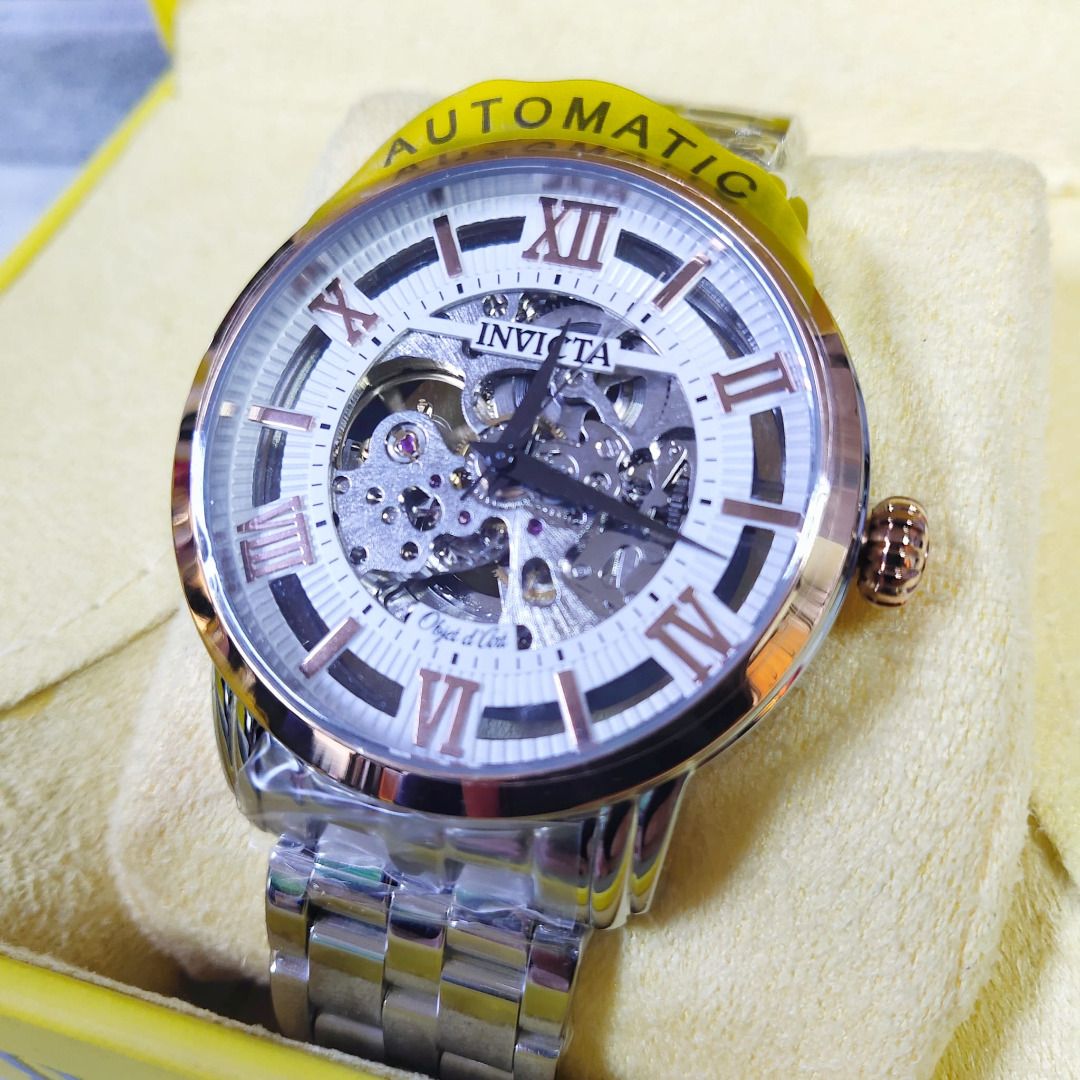Mens invicta automatic watches sale