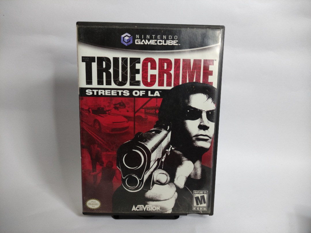 True Crime Streets of LA Gamecube Game, Video Gaming, Video Games