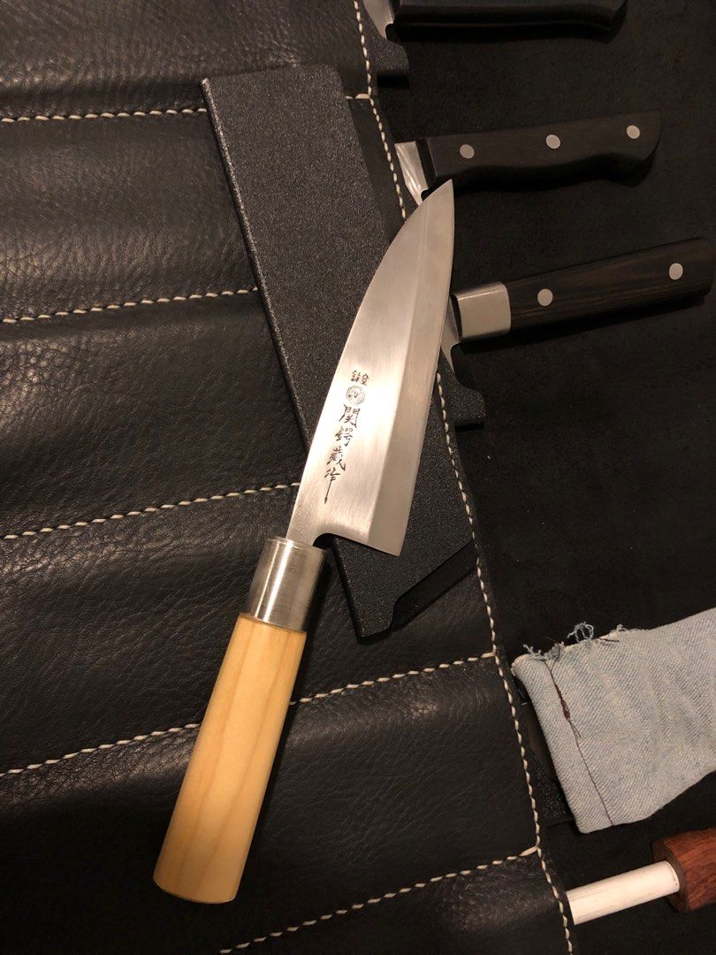 Tsubazo Deba fish knife kitchen knife chef, Furniture & Home Living