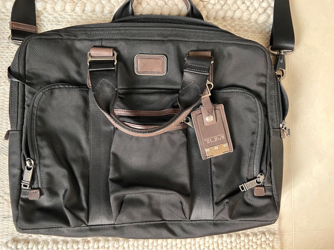 Tumi laptop bag, Men's Fashion, Bags, Briefcases on Carousell