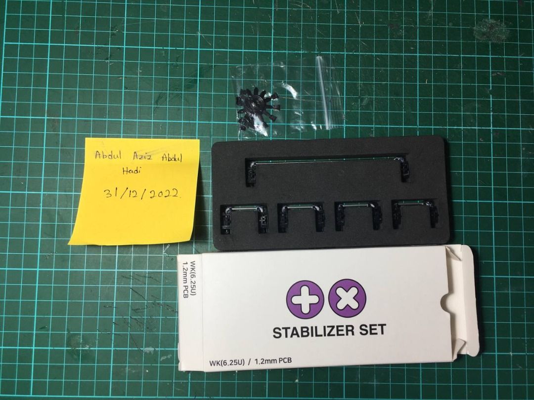 TX Stabilizer Clip In PCB Mounted for Custom Mechanical Keyboard