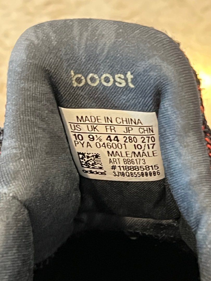 Ultra boost 4.0 size tag discount
