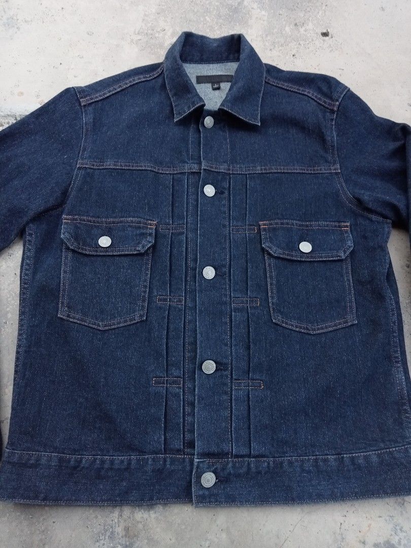 Uniqlo Type 2 non selvedge denim jacket Men s Fashion Coats