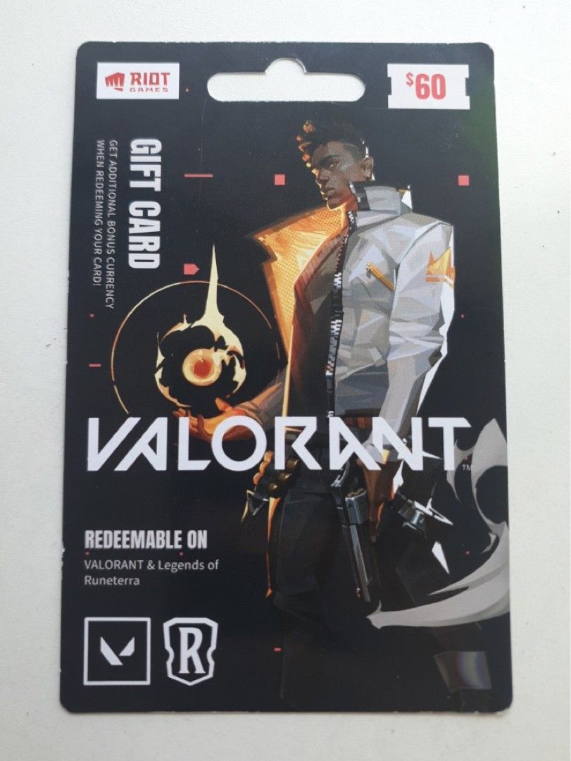 Valorant outlet gift card