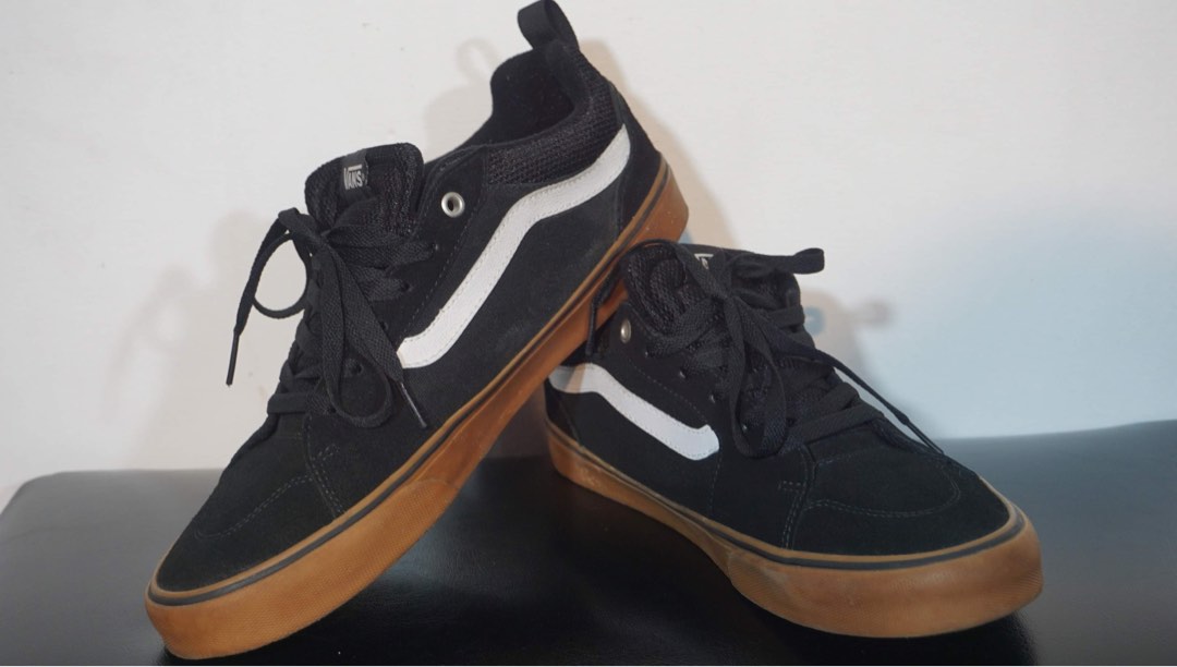 Vans filmore suede top canvas black gum