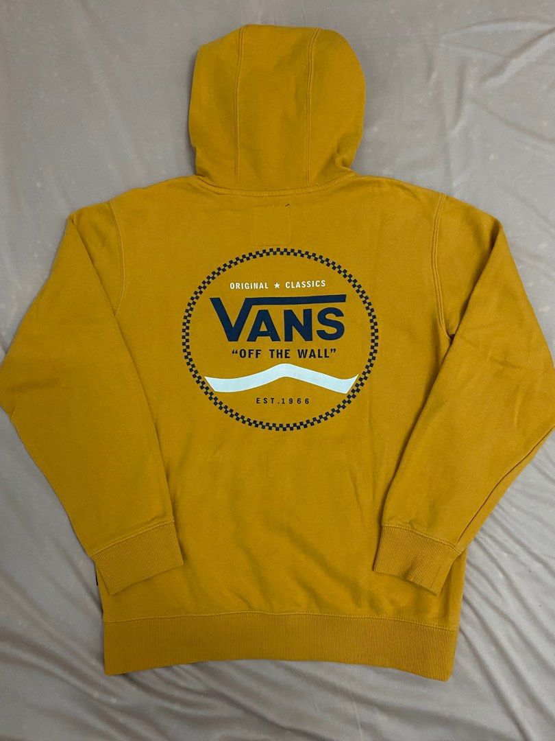 Mustard outlet vans hoodie