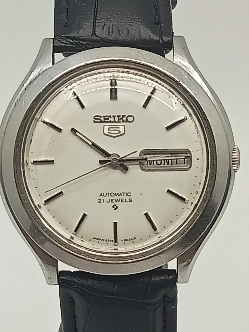 Very Rare! Vintage 1976 Seiko 5 SUWA 6319-8020 21 Jewels Automatic ...
