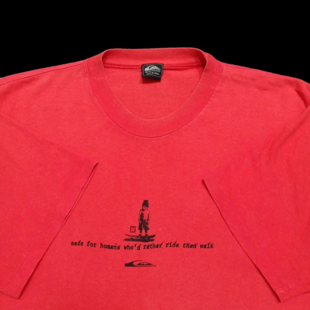 Vintage quicksilver skate tee, Men's Fashion, Tops & Sets, Tshirts