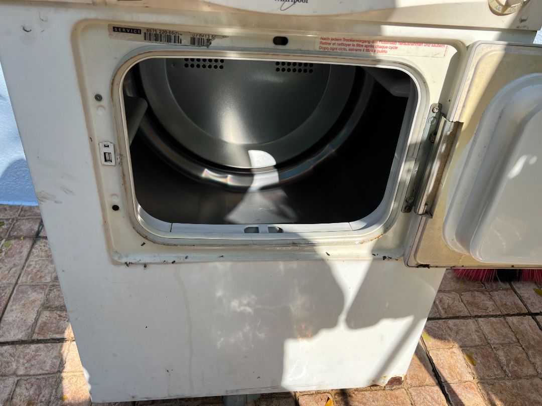 Whirlpool Clothes Dryer NOT WORKING, TV & Home Appliances, Washing