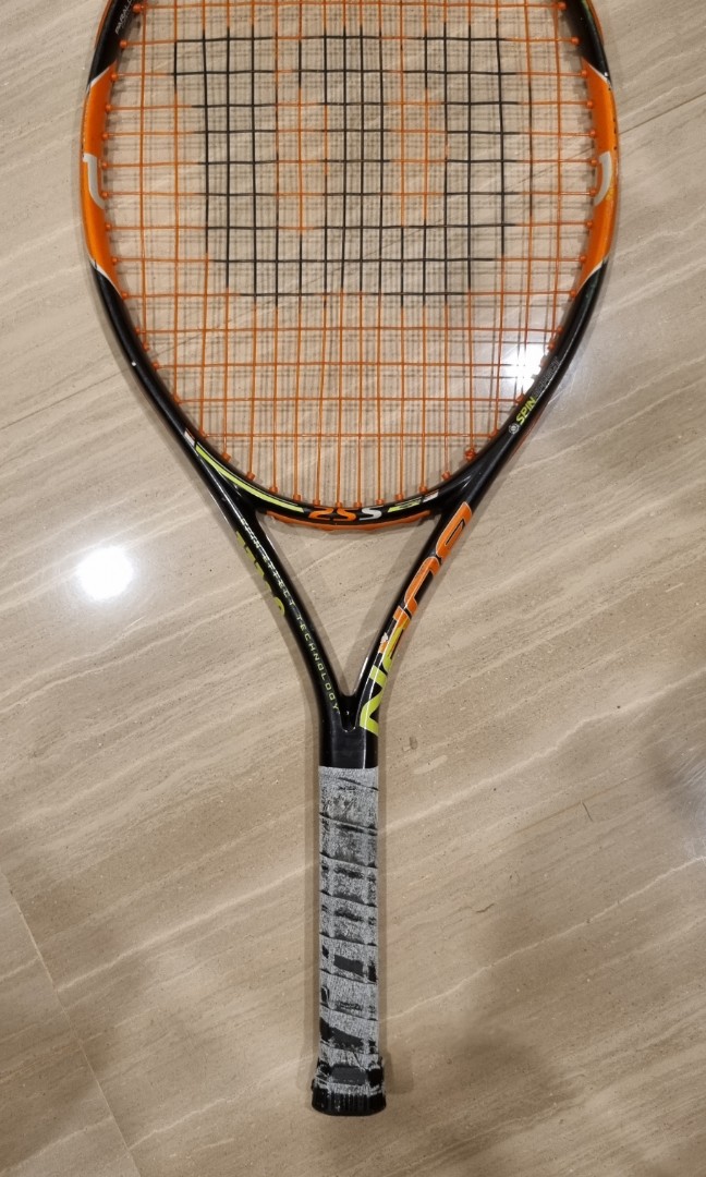 Wilson Burn 25 inch tennis racket, Sports Equipment, Sports & Games ...