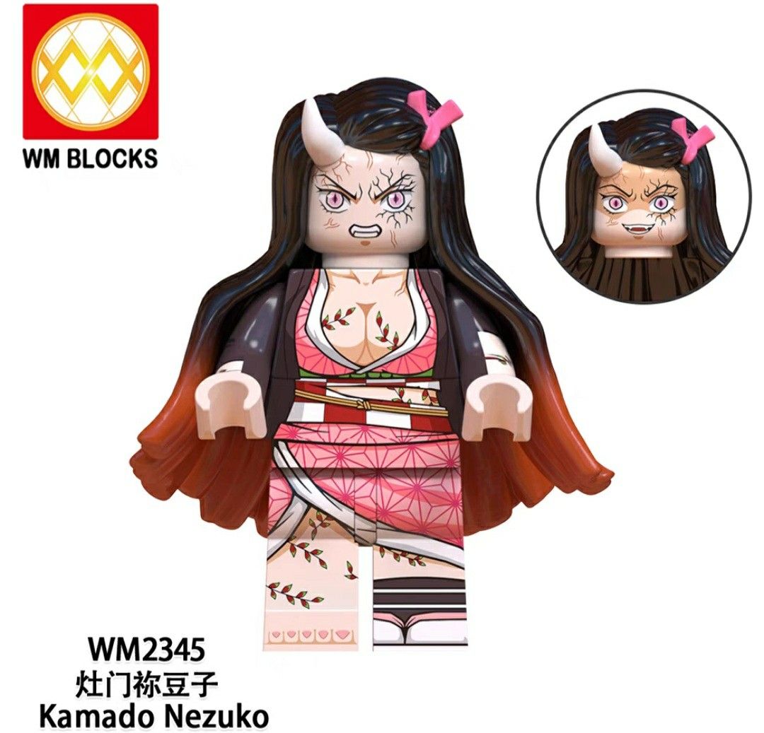 WM 6138 2344-2351 Demon Slayers Minifigures (3rd party Lego