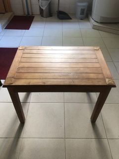 Wooden side table
