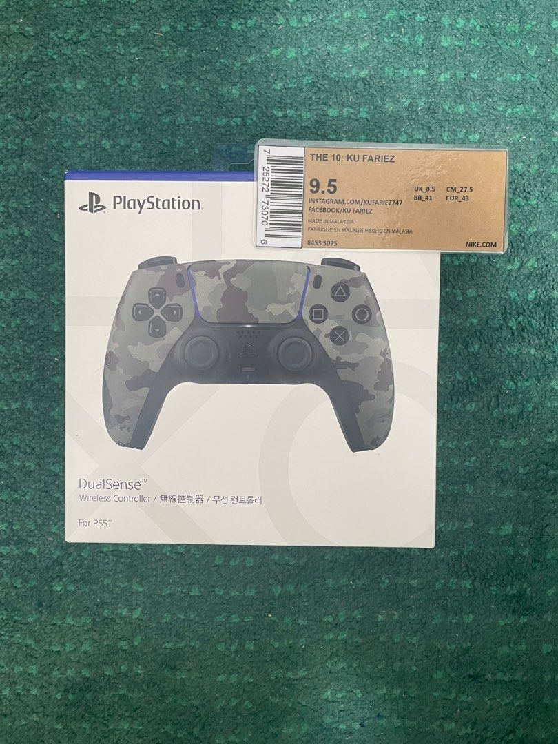Sony Playstation 5 DualSense V2 Wireless PS5 Controller - Grey Camouflage 