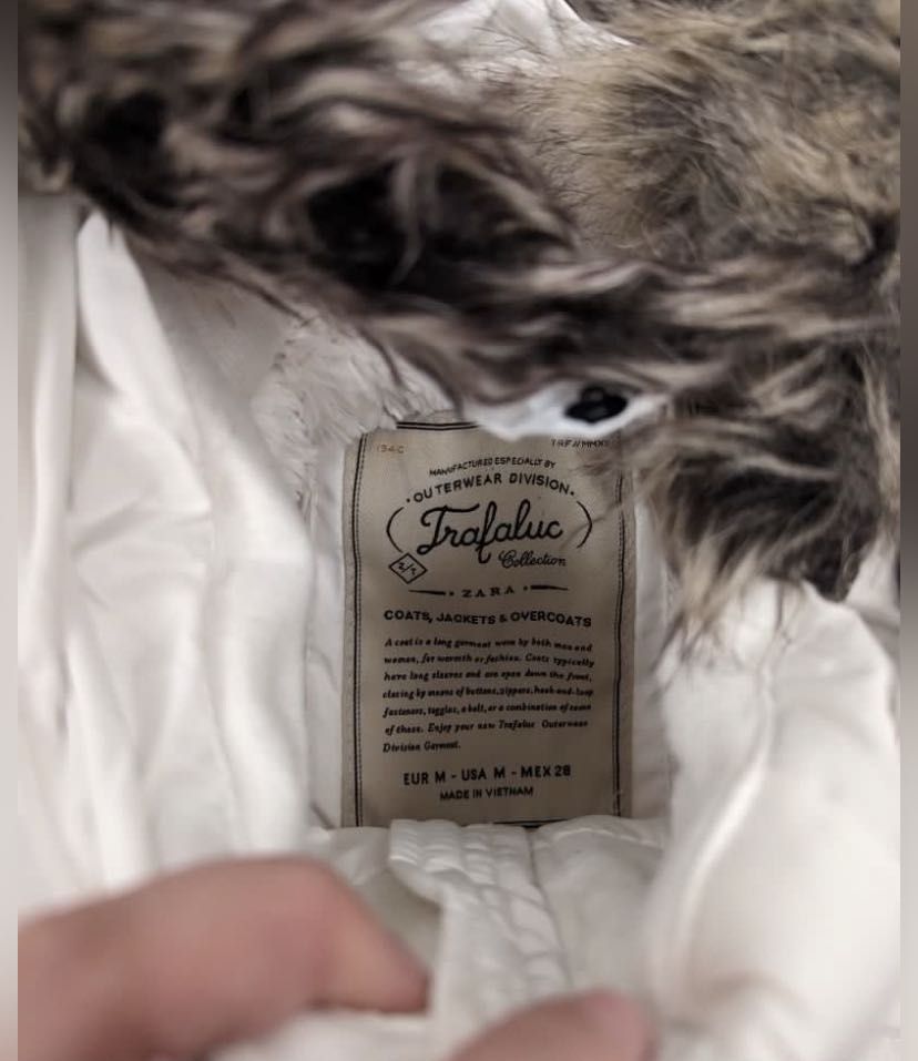 Zara white puffer jacket, Women's Fashion, Coats, Jackets and Outerwear