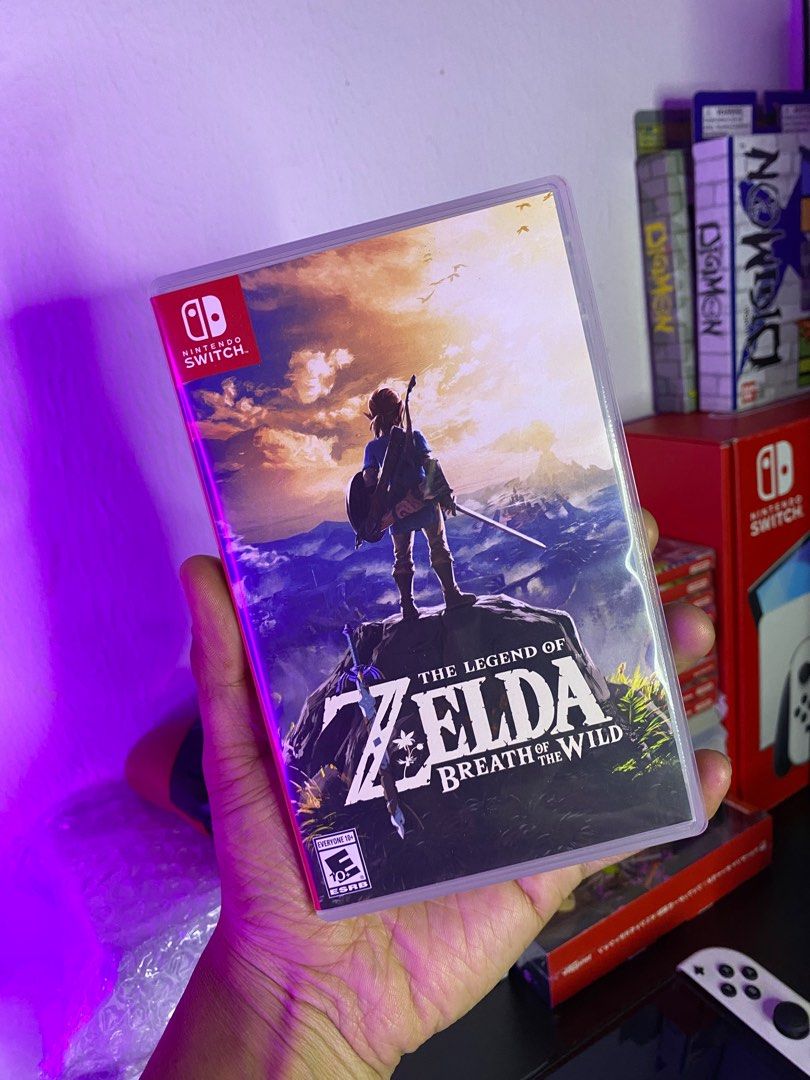 Zelda BOTW (used), Video Gaming, Video Games, Nintendo on Carousell