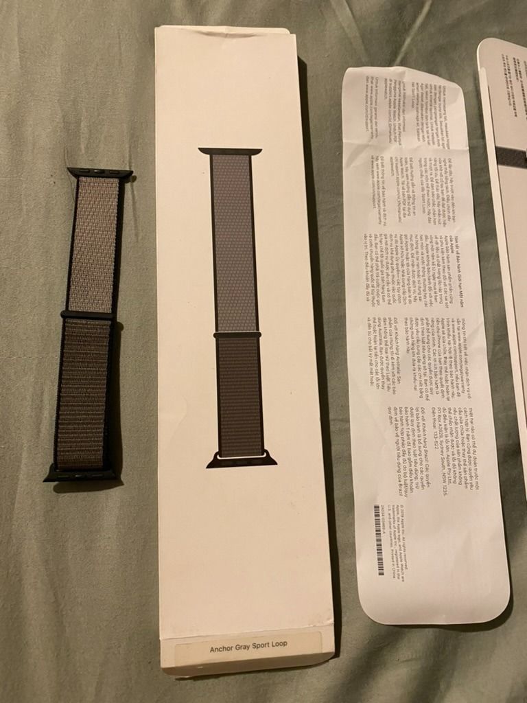 40mm anchor hotsell gray sport loop