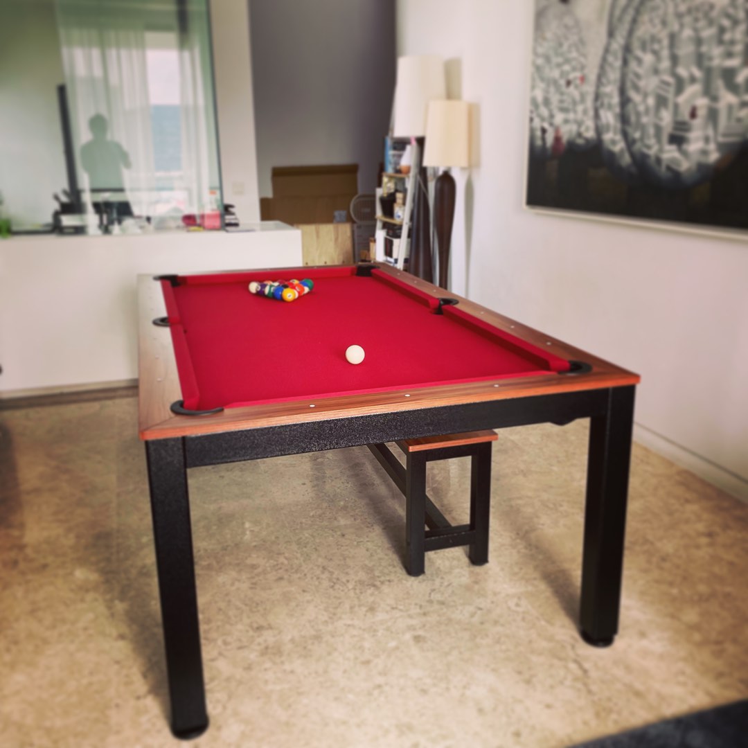 6ft Pool Table / Dining Table, Furniture & Home Living, Furniture