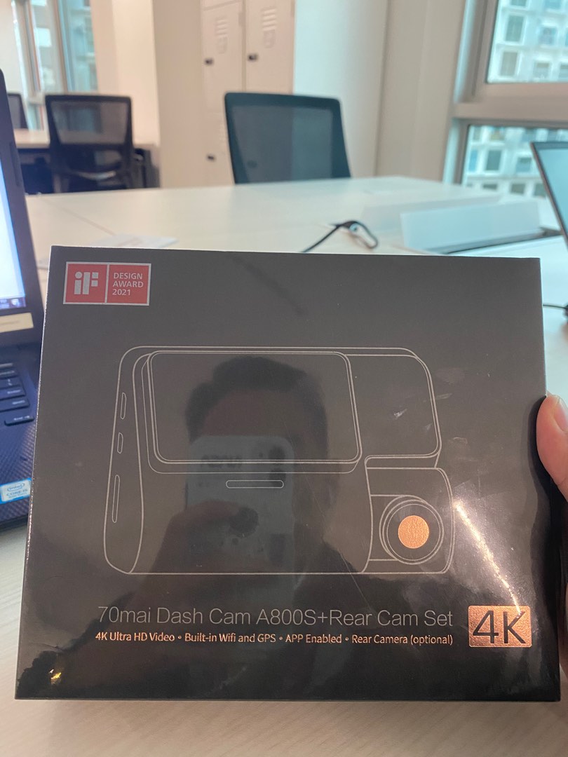70mai Dash Cam A800S + Rear Cam Set 4K, Auto Accessories on Carousell