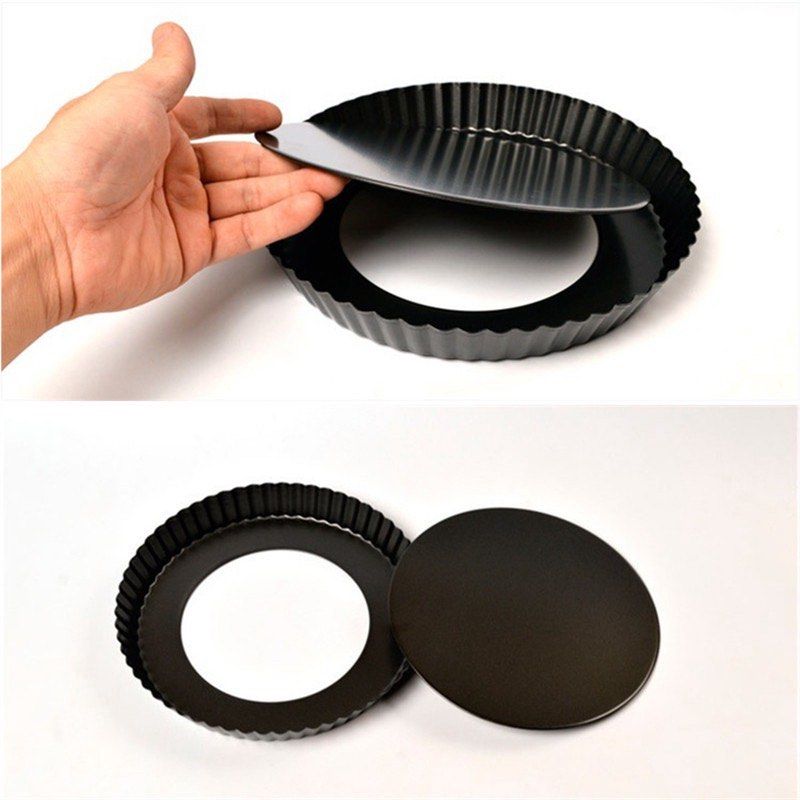 8inch Pie Cake Tart Tin Removable NonStick Bottom Baking Pastry Mold