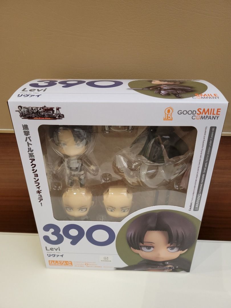 日版兵長里維黏土人390 リヴァイlevi 進擊的巨人 進撃の巨人 Goodsmile Gsc 興趣及遊戲 玩具 遊戲類 Carousell