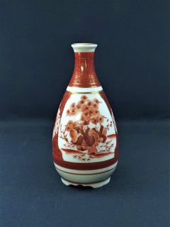 九谷焼 九谷 九谷庄三 庄三 色絵 煎茶道具 振出 小壺 明治九谷 １客