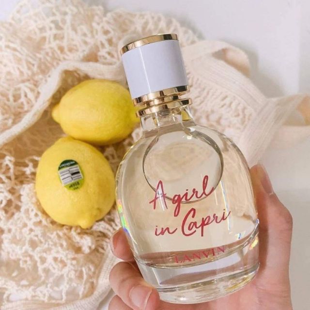 Perfume a girl in capri 2025 lanvin