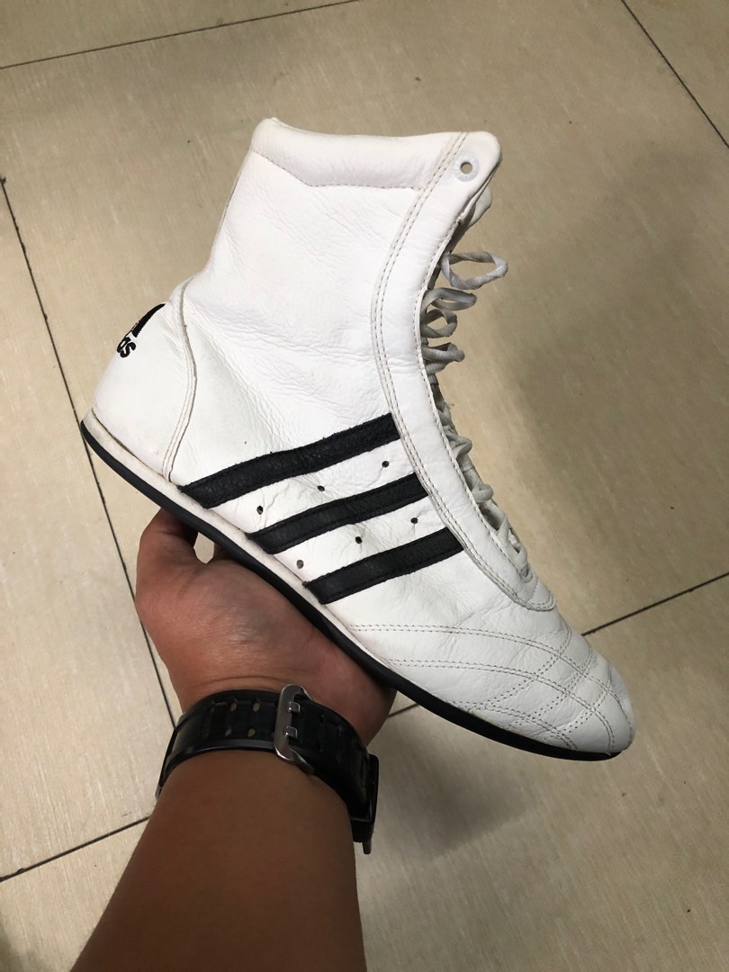 Prohibición Sin valor Culo Adidas Prajna High Boxing Wrestling Shoes(24 cm), Men's Fashion, Footwear,  Sneakers on Carousell