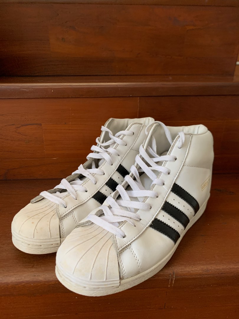 Foto sepatu adidas superstar high outlet