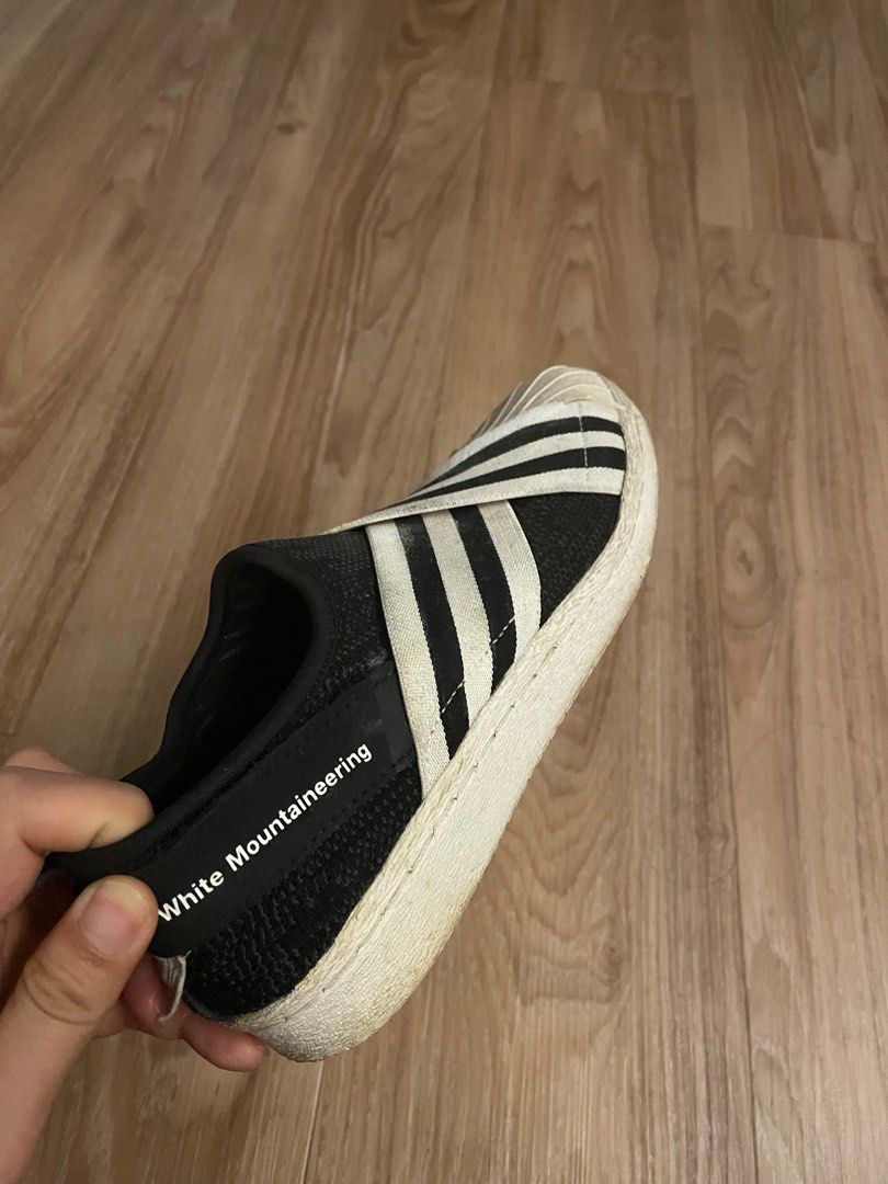 White mountaineering adidas hotsell superstar