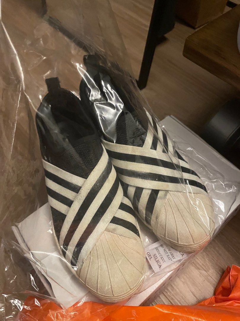 Adidas Superstar Slip on White Mountaineering black Women s