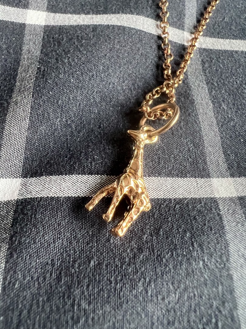 Aldo Giraffe necklace rose gold Women s Fashion Jewelry Organisers Necklaces on Carousell