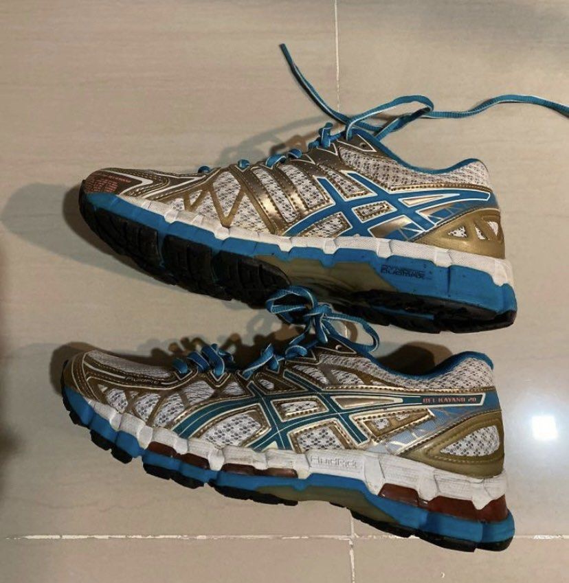 Asics Gel Kayano 20 Blue Gold Women s Shoes