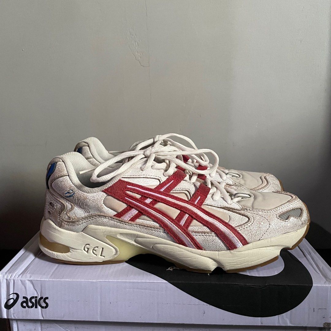 Asics Gel Kayano V OG White Classic Red TOKYO edition size US 9.5 43 Original MAP
