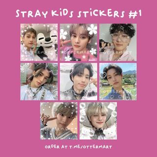 Assorted Kpop Boy Group Deco/Mailing Stickers
