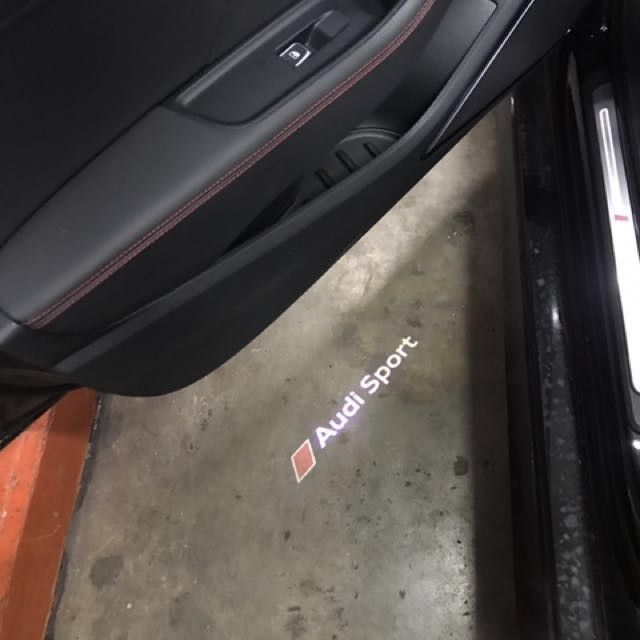 Audi sport puddle on sale lights