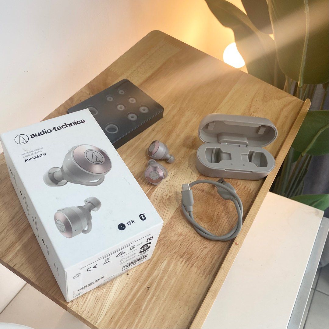 Audio Technica ATH CKS5TW Truely Wireless Earbuds