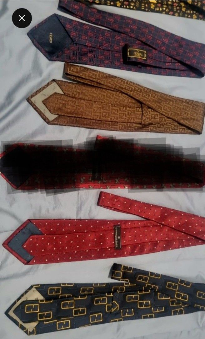 Authentic Designer Ties (Category: Ties) located in Singapore. Submitted by bkts123 (Listing ID 1196251421, Image 2). Description: Price listed is for each tie. Some discount if buying more than 2 pieces..