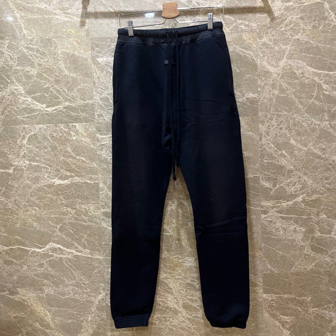 Fear of god black joggers store