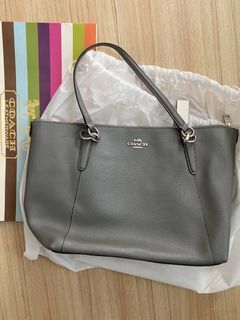 Authentic Grey Coach Bag