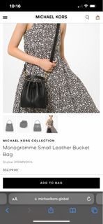 💯ORIGINAL MICHAEL KORS SURI SMALL BUCKET PINK BLUSH, Luxury, Bags &  Wallets on Carousell