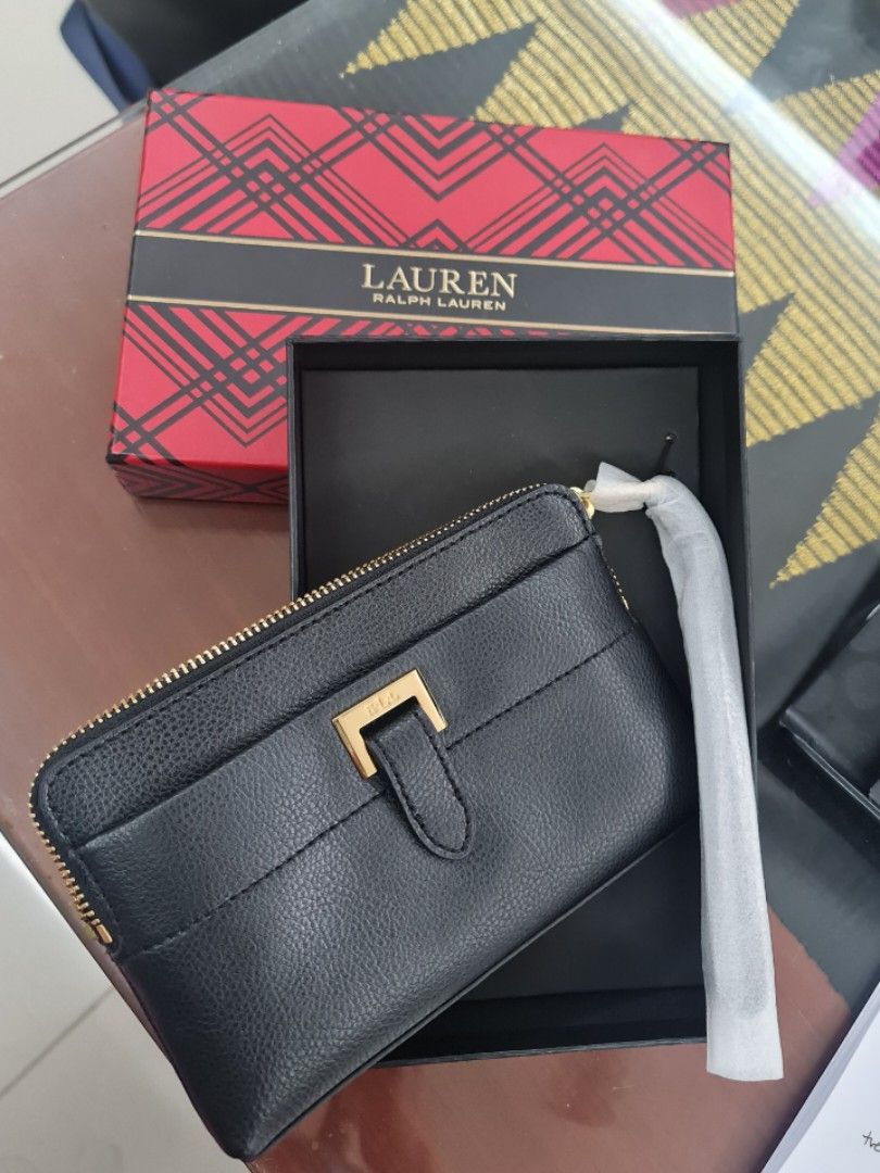 Ralph lauren wristlet pouch online