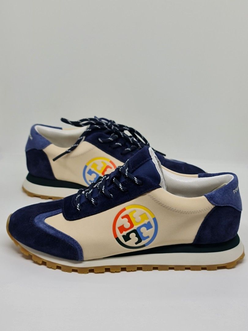 Authentic Tory Burch Annie Nylon Sneakers Size 6, Luxury, Sneakers &  Footwear on Carousell