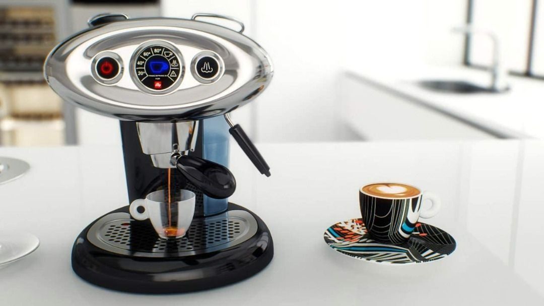 [B2833] illy Coffee Maker Machine X7.1, Iperespresso Capsule Pods ...