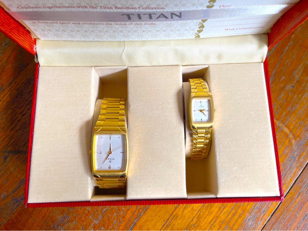 Titan watch sales bandhan collection