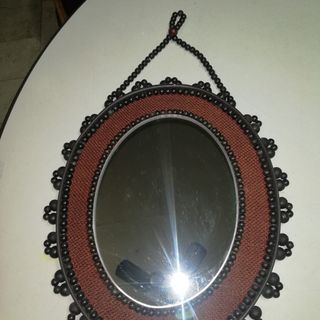 Beaded mirror