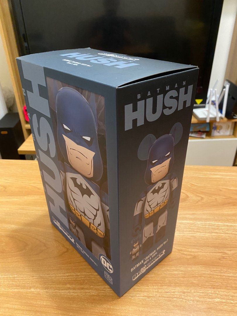 ✨全新未開✨Bearbrick Batman Hush version 500%✨Bearbrick 蝙蝠俠