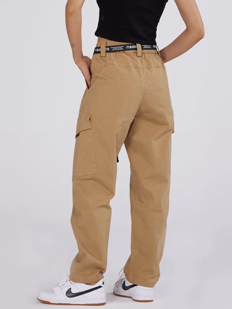 Belt Design Straight Cargo Pants Aelfric Eden